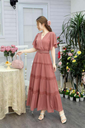 Terracotta Maxi Dress